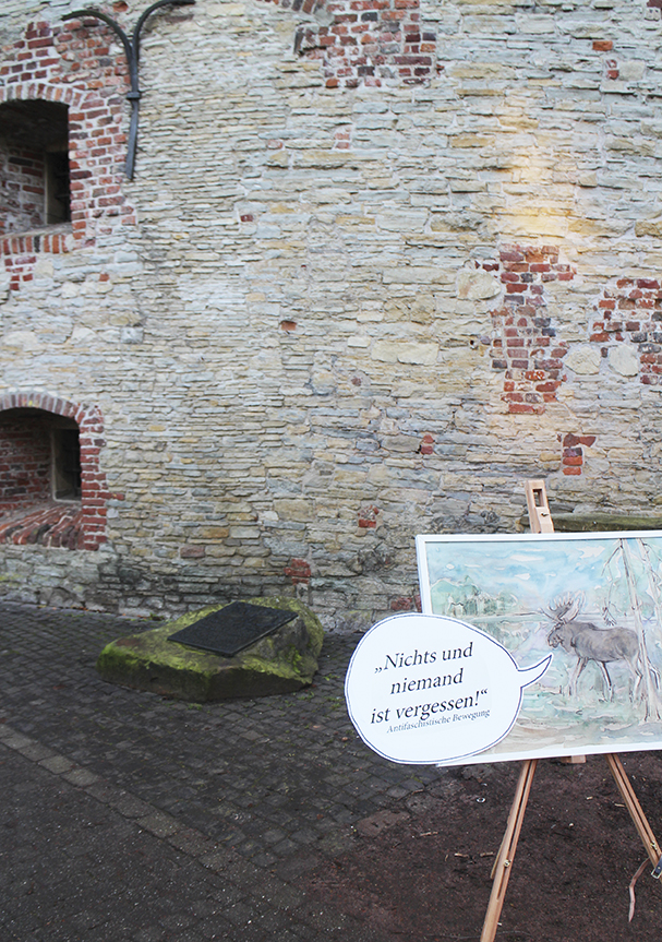Das Ausstellungsobjekt "Der Zwinger" Das Ausstellungsobjekt "Der Zwinger"