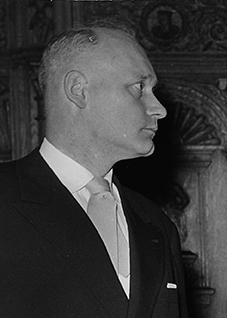 Oberstadtdirektor von 1952 bis 1973: Heinrich Austermann. Foto: Stadtarchiv Münster.